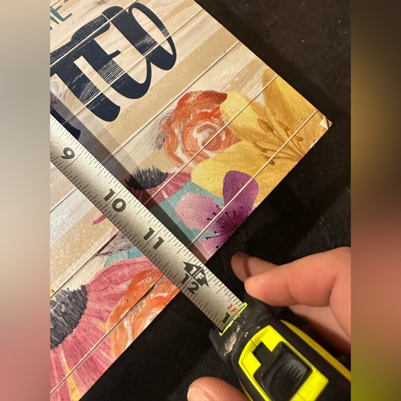 Grow Where You Are Planted wood wall decor - Picture 4 of 5